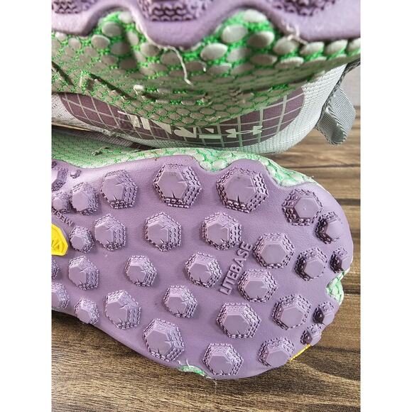 UNDER ARMOUR Speed Trail HOVR Running Shoes Olive Unisex M6.5/W8 NEW 3024231-302 - Picture 9 of 16